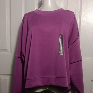 NWT! All in Motion Women's Sweatshirt in Lavender